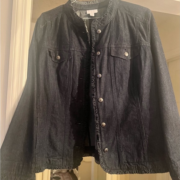 Charter Club Jackets & Blazers - Denim Navy Jacket Charter Club